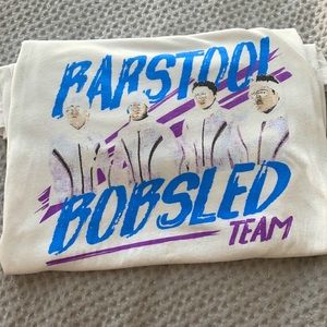 Barstool Sports Barstool Bobsled Team Men’s XL T-Shirt